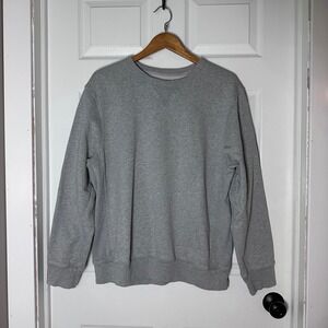 J Crew Knit Goods Gray Crewneck Sweatshirt XL Pullover Casual Comfort